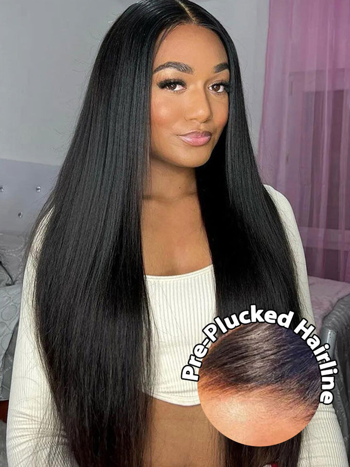 Straight Human Hair 13x4 HD Lace Front Wigs - Dorsanee Hair