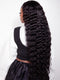Dorsanee Student Affordable Back to School Graduation College Girl 13x4 Water Wave Lace Frontal Human Hair Wigs