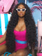 Dorsanee Summer Beach Vacations 13x4 Water Wave Lace Frontal Human Hair Wigs