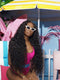 Dorsanee Summer Beach Vacations 13x4 Water Wave Lace Frontal Human Hair Wigs