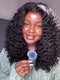 Dorsanee Tight Coily Kinky Curly Short Bob 13x4 Lace Frontal Human Hair Wigs