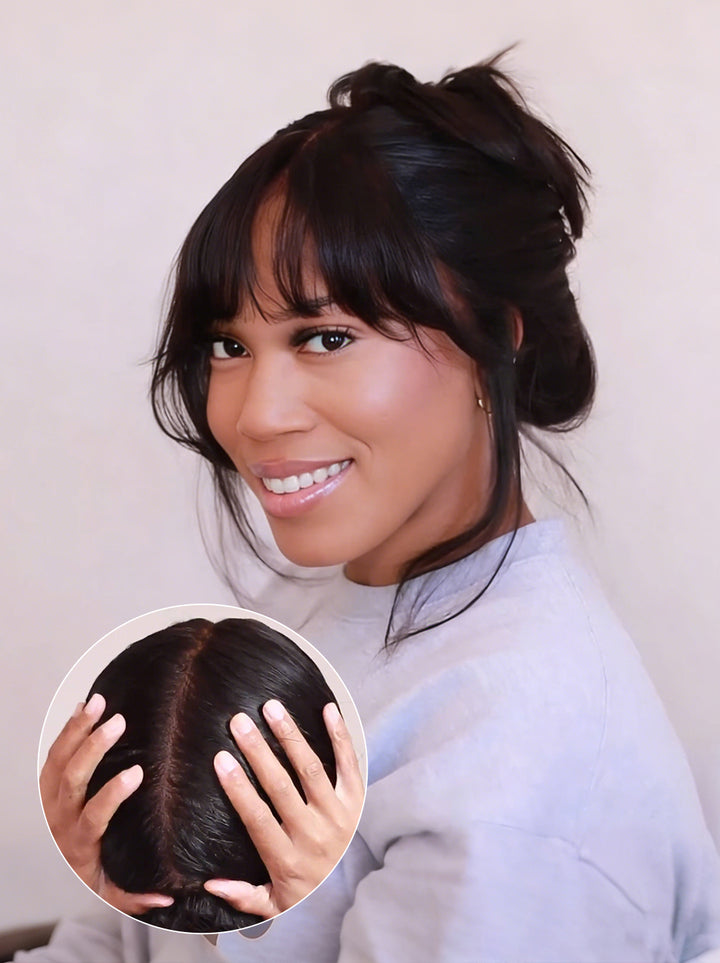 Dorsanee Undetectable Natural Scalp Free Part Anywhere Full Lace Human Hair Wig