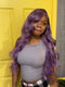 Dorsanee Violet Lavender Purple 13X4 Lace Front Human Hair Wigs 200 Density