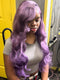 Dorsanee Violet Lavender Purple 13X4 Lace Front Human Hair Wigs 200 Density