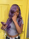 Dorsanee Violet Lavender Purple 13X4 Lace Front Human Hair Wigs 200 Density