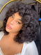 Dorsanee Voluminous Chic Natural Curly Full-bodied Look Bob Human Hair Wig