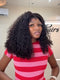 Dorsanee Voluminous Kinky Curly Shoulder Length Short Bob 13x4 Lace Front Human Hair Wigs