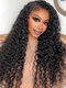 Dorsanee 28 Inch = $199 | 13x4 Glueless Water Wave HD Lace Frontal Human Hair Wigs Natural Color
