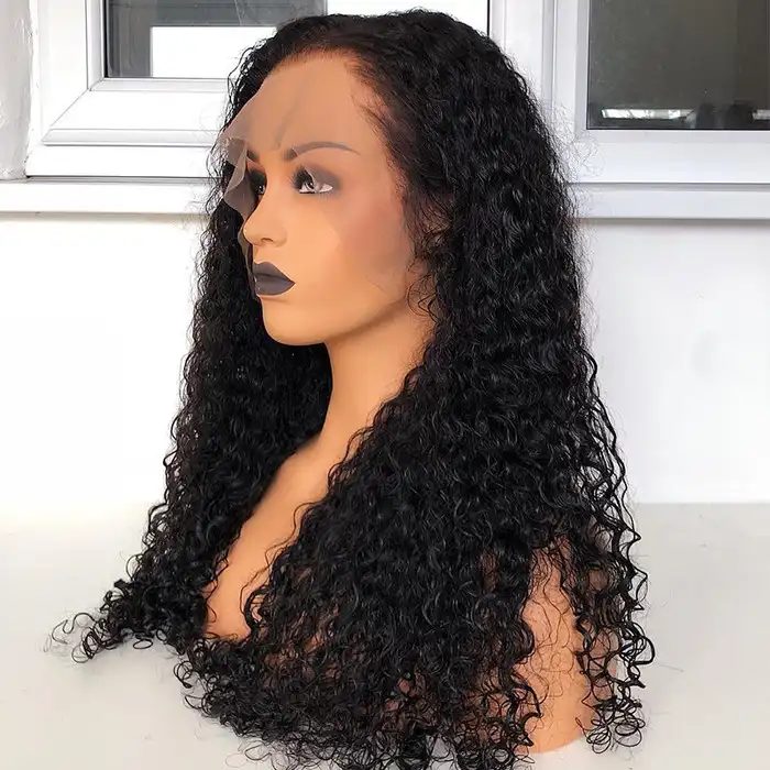 Dorsanee Hair Deep Wave Hair 360 HD Lace Wigs Ultra Soft HD Film Lace Wigs | Real HD Wig Human Hair Wig