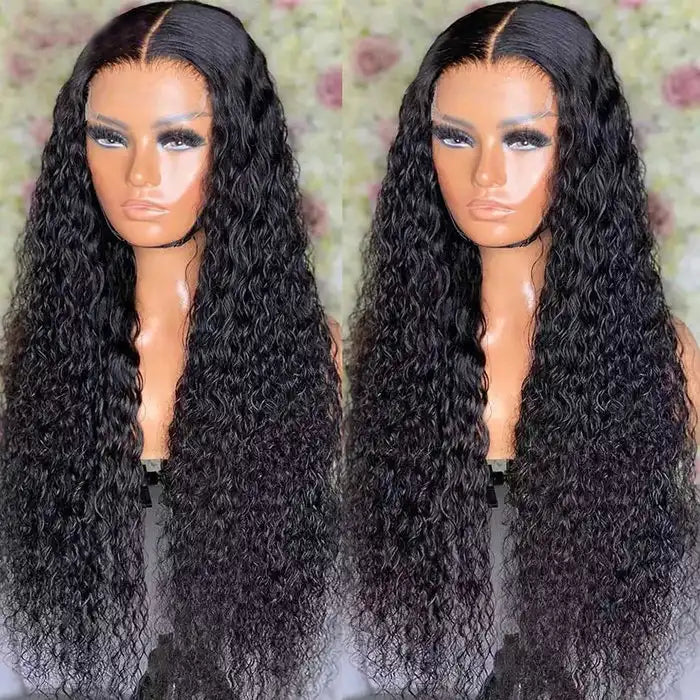 Dorsanee hair jerry curly 5×5 HD lace closure human hair wigs for black girls