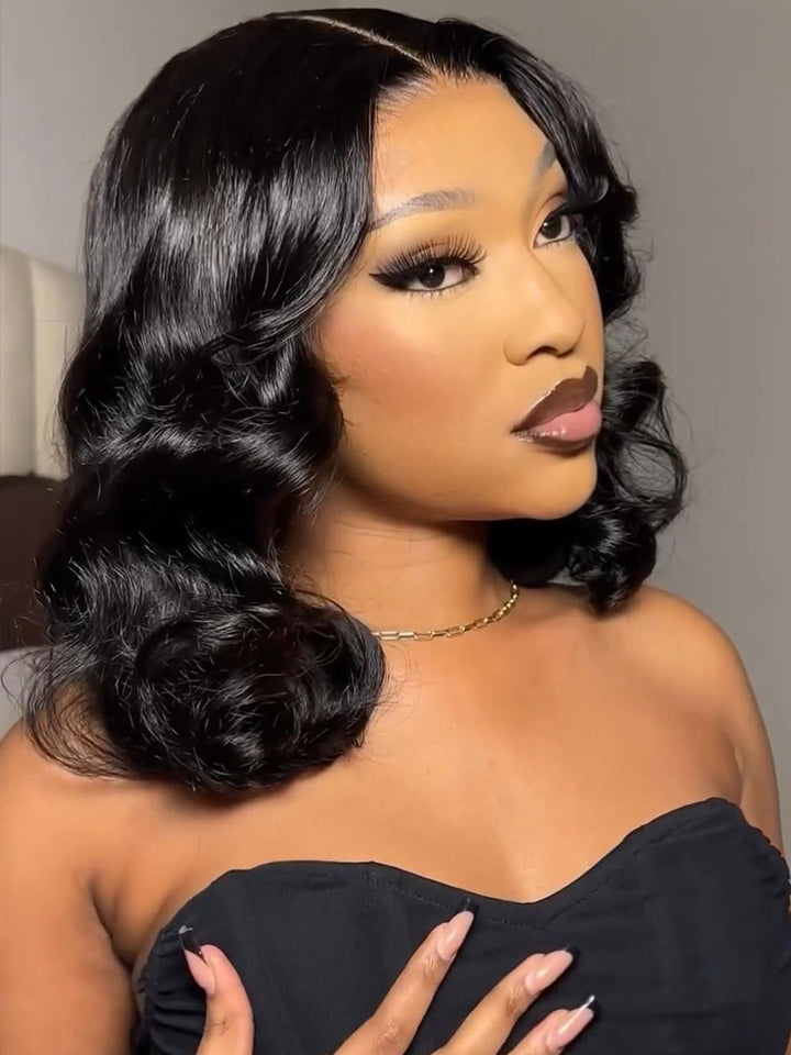 Dorsanee Hair Bob Hair Wigs Body Wave 13*4 Lace Front Wigs 100% Human Virgin Hair Wigs