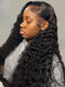 Deep Wave Transparent HD Lace Frontal Best Glueless Wigs Curly Natural Hair