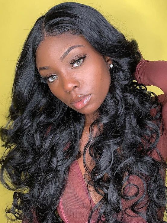 Dorsanee Hair V-part Body Wave Super Natural Wigs Remy Human Hair No Leave Out For Women