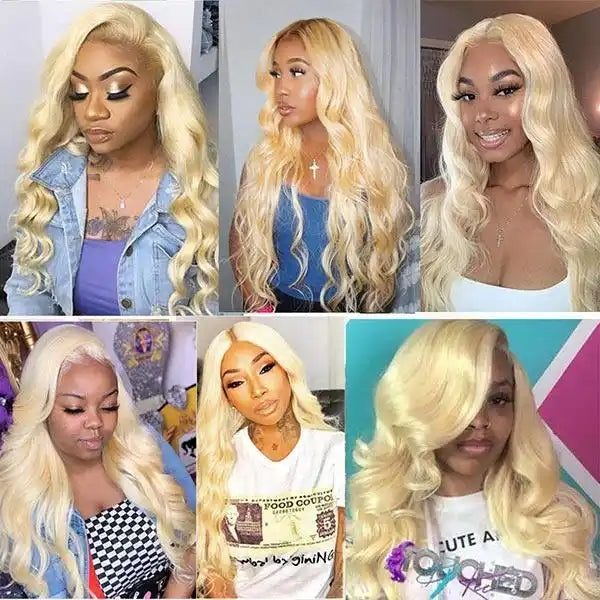 Dorsanee Honey Blonde Body Wave Hair Styles 613 Hair Color 13x4 HD Lace Front Human Hair Wigs - Dorsanee Hair