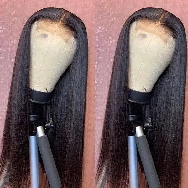 Dorsanee Hair Straight Hair Wig 4x4 Lace Closure Natural Black Hair Wigs With Baby Hair Human Hair Wig for black woman