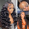 Dorsanee Hair Natural Crimps Curls Loose Wave Glueless 5x5 Lace Closure Transparent Lace Human Hair Wig With Baby Hair for black woman