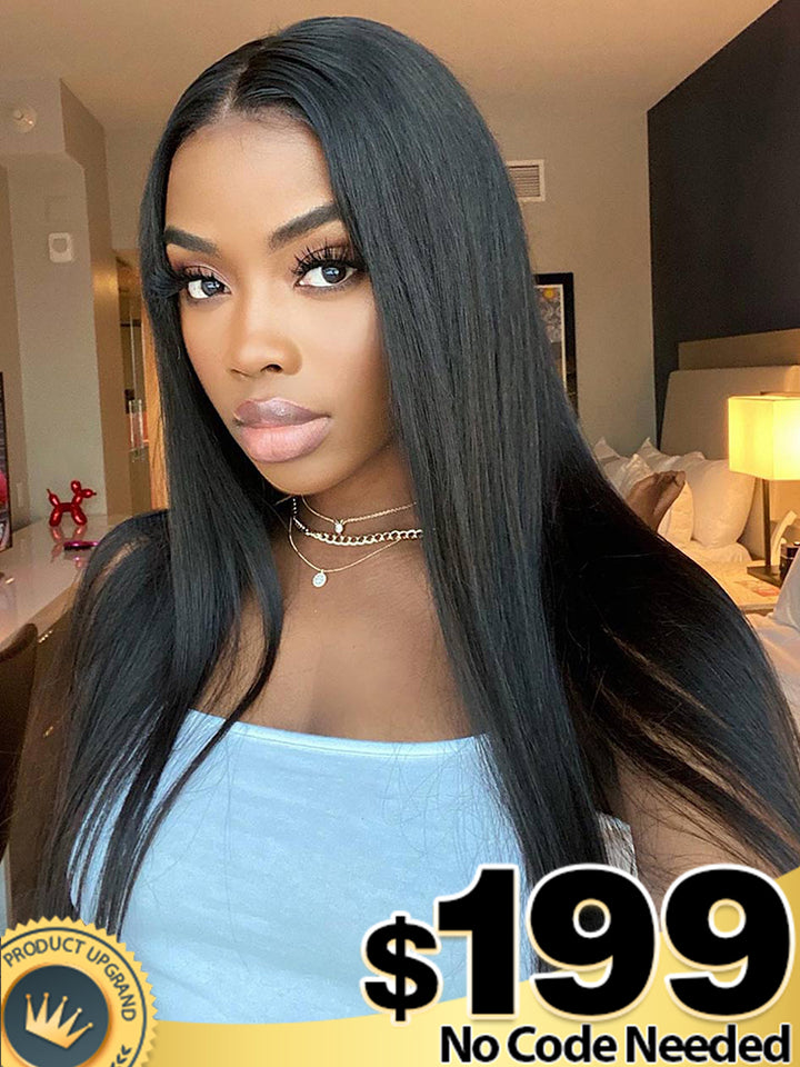 Straight HD Lace Wigs 13*4 Lace Frontal Wigs HD Transparent Lace