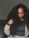 Dorsanee 250 300 Density Jerry Curly 13x4 HD Lace Front Virgin Human Hair Wigs