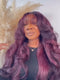 Dorsanee Dark 99J Red 200 250 Density 13x4 Lace Front Human Hair Wigs