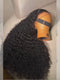Dorsanee 250 300 Density Jerry Kinky Curly 13x4 Lace Front Virgin Human Hair Wig