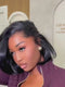 Dorsanee 8 10 12 14 inch Short Bob Side Part 13x4 Lace Front Virgin Human Hair Wigs