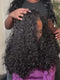 Dorsanee Coily Deep Curly 300 Density 13x4 Lace Front Human Hair Wigs