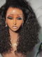 Dorsanee Bouncy Crimped Loose Curls 250 300 Density 13x4 Lace Front Human Hair Wigs