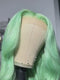 Dorsanee Pastel Ice Mint Green 13x4 Lace Front Human Hair Wigs 200 Density