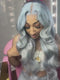 Dorsanee Gray Color Body Wave 13x4 Lace Front Grey Virgin Human Hair Wigs