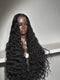Dorsanee 250 300 Density Natural Loose Water Wave 13x4 Lace Front Human Hair Wigs