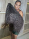 Dorsanee 250 300 Density Deep Wave Curly 13x4 Lace Front Virgin Human Hair Wigs
