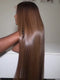 Dorsanee Vietnamese Brown Bone Straight 13x4 Lace Front Human Hair Wigs