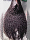 Dorsanee Voluminous Tight Kinky Curly 13X4 Lace Front Human Hair Wigs 250 300 Density