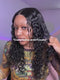 Dorsanee 250 Density Kinky Curly Hair 5x5 Lace Closure Virgin Human Hair Wigs