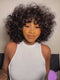 Dorsanee Elegant Short Bob Bouncy Loose Curls 13x4 Lace Front Virgin Human Hair Wigs