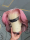 Dorsanee Ombre Pink Brown 8 10 12 inch Short Bob 13x4 Lace Front Human Hair Wig