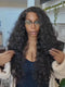Dorsanee Natural Loose Kinky Curly 13X4 Lace Front Human Hair Wigs 250 300 Density