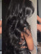 Dorsanee 300 Density Curtainn Bangs Body Wave 13x4 Lace Front Virgin Human Hair Wigs