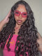 Dorsanee  250 300 Density Spiral Loose Wave 13X4 Lace Front Human Hair Wigs