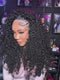 Dorsanee 250 300 Density Tight Kinky Curly 13x4 Lace Front Virgin Human Hair Wig