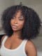 Dorsanee Jerry Kinky Curly Short Bob 13x4 Lace Frontal Human Hair Wigs