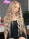 okshordie same hairstyle-Pre Cut Lace Blonde Highlight Wigs #P18613 Straight Human Hair Upgrade  Lace Closure Ready to Go Wigs