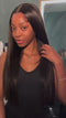 Dorsanee Bone Straight Hair Wig 4x4 Lace Closure Human Hair Wigs 250% Density