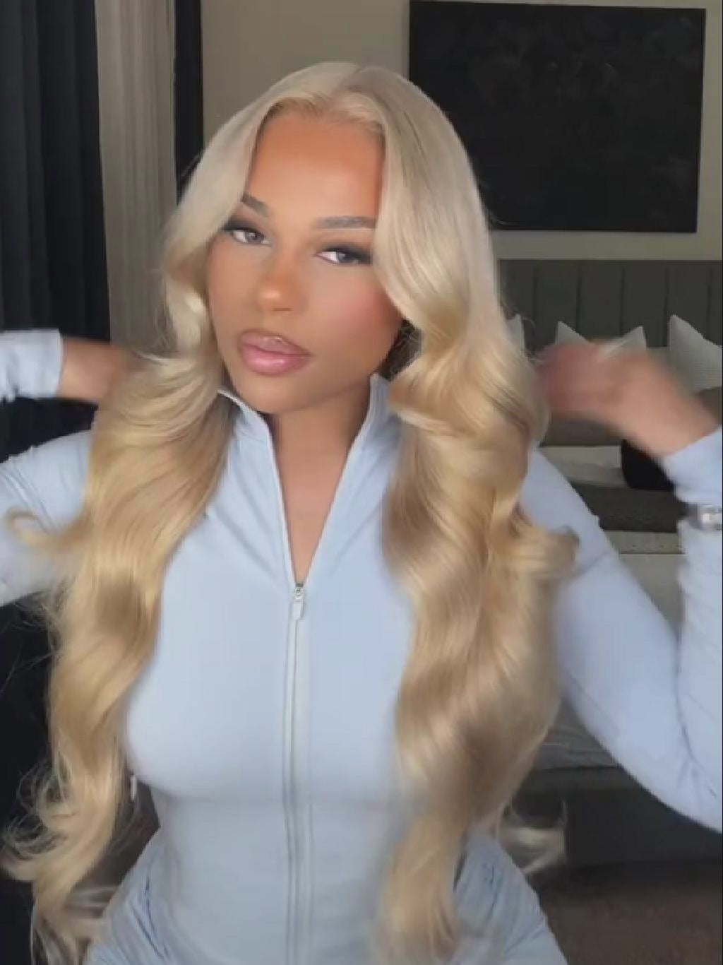 Dorsanee Hair-sheistatiana- 613 Lace Front Wig Human Hair 28 inch 200% Density Body Wave 13x4 HD Lace Frontal Wig Blonde Wig Human Hair Glueless Wigs