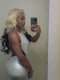 Dorsanee Ombre Blonde Black Straight Body Wave 13x4 Lace Front Human Hair Wigs