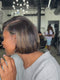 Dorsanee Short Bob Pixie Cut Brown Highlight 13x4 Lace Front Virgin Human Hair Wigs