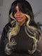 Dorsanee Peekaboo Black Blonde 13x4 Lace Front Virgin Human Hair Wigs