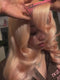 Dorsanee Pinkish Gold Strawbeerry Honey Blonde Body Wave Virgin Human Hair Wigs