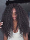 Dorsanee Coily Kinky Curly 250 300 Density 13x4 Lace Front Human Hair Wigs