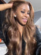 dorsanee hair babylahla18 same hairstyle Highlights Ombre Human Hair Wigs Body Wave Transparent Lace Wigs Pre Plucked